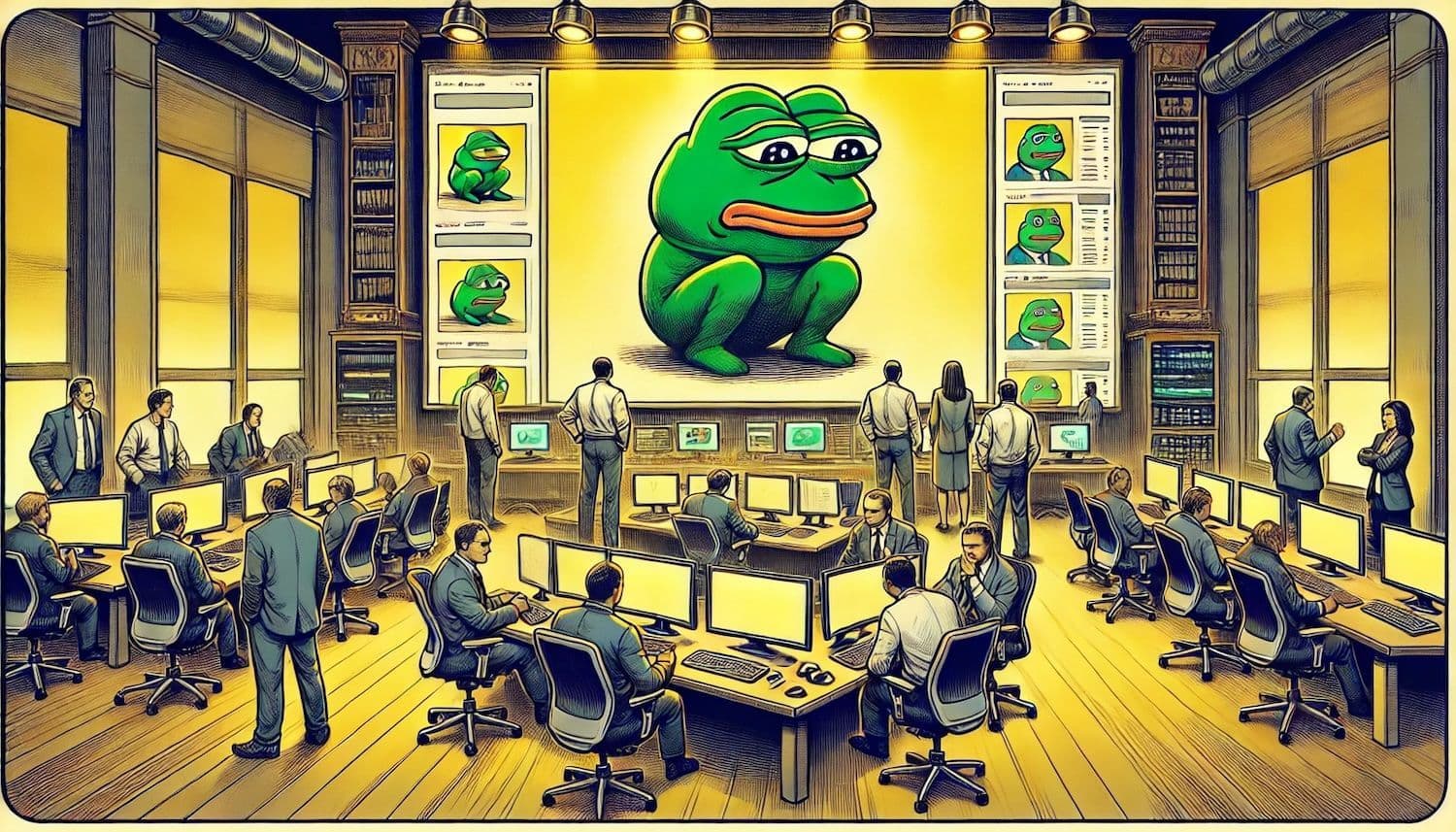 밈 코인 혼란: PEPE 새로운 도전자로 인해 하락
