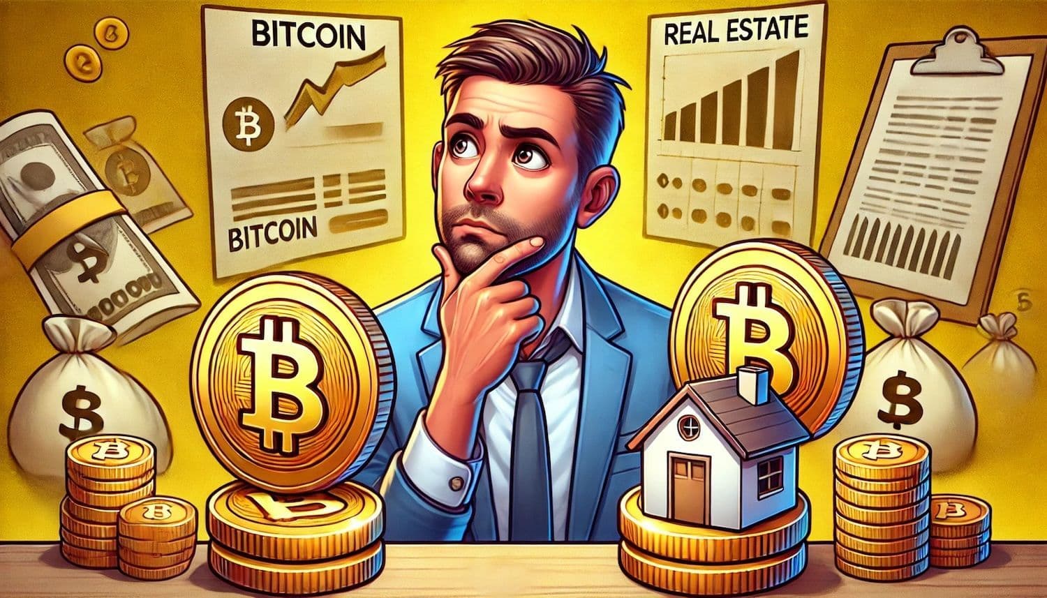 Inversores estadounidenses tienen más fe en Bitcoin que en el mercado inmobiliario - Encuesta