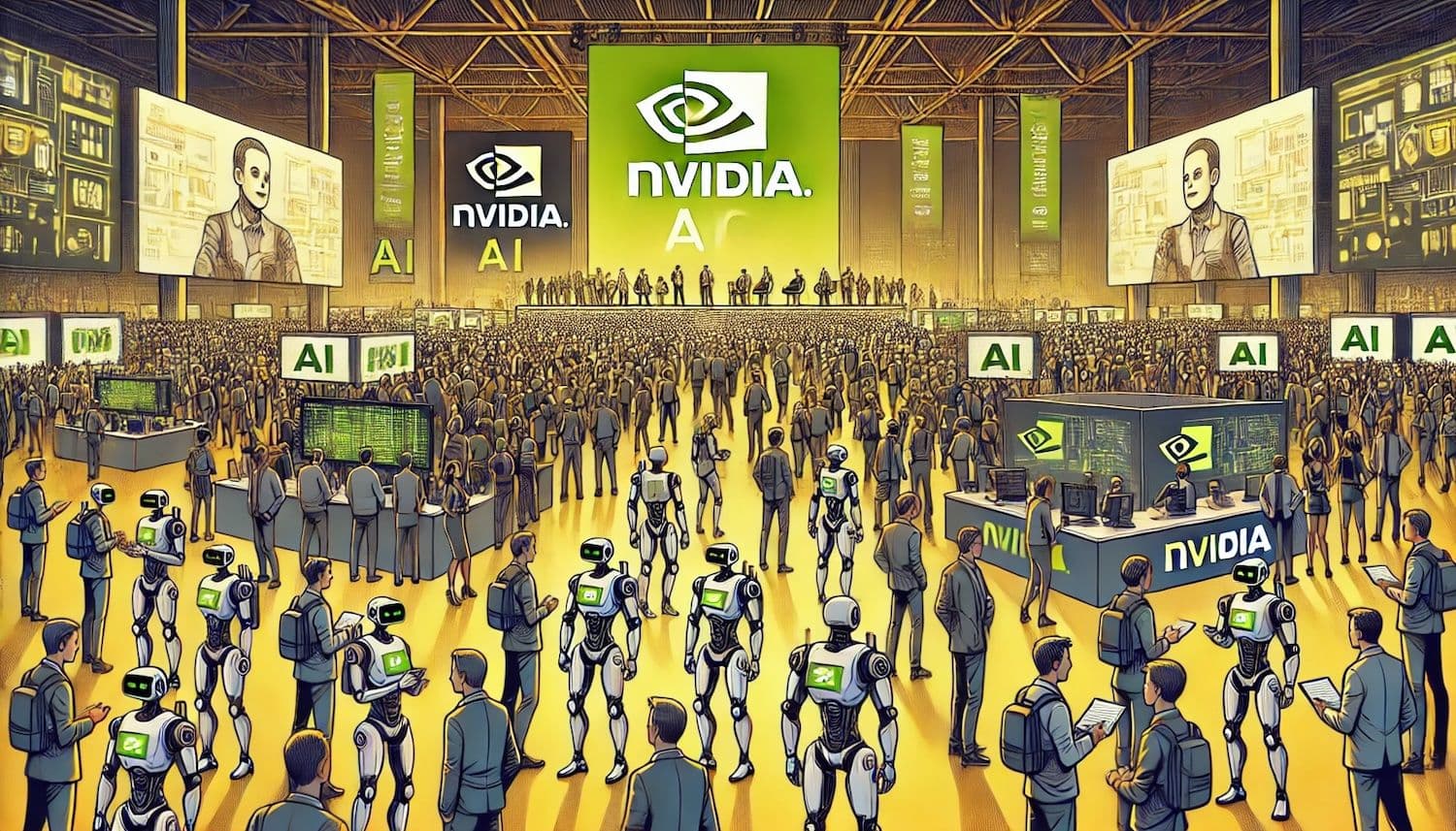 AI Tokens Tumble Despite Nvidia's Showcase of Advanced Chip Technology