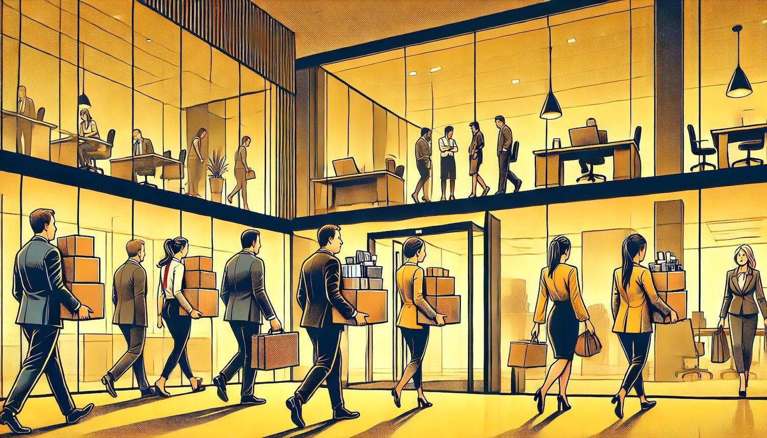 비트코인 급등에도 불구하고 주요 암호화폐 기업들이 인력을 감축하는 것이 과연 진정한 불런인가?
