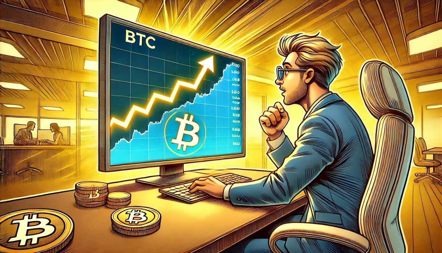 Bitcoin tiến gần hơn đến mức cao nhất mọi thời đại  2 tuần trước cuộc bầu cử Hoa Kỳ
