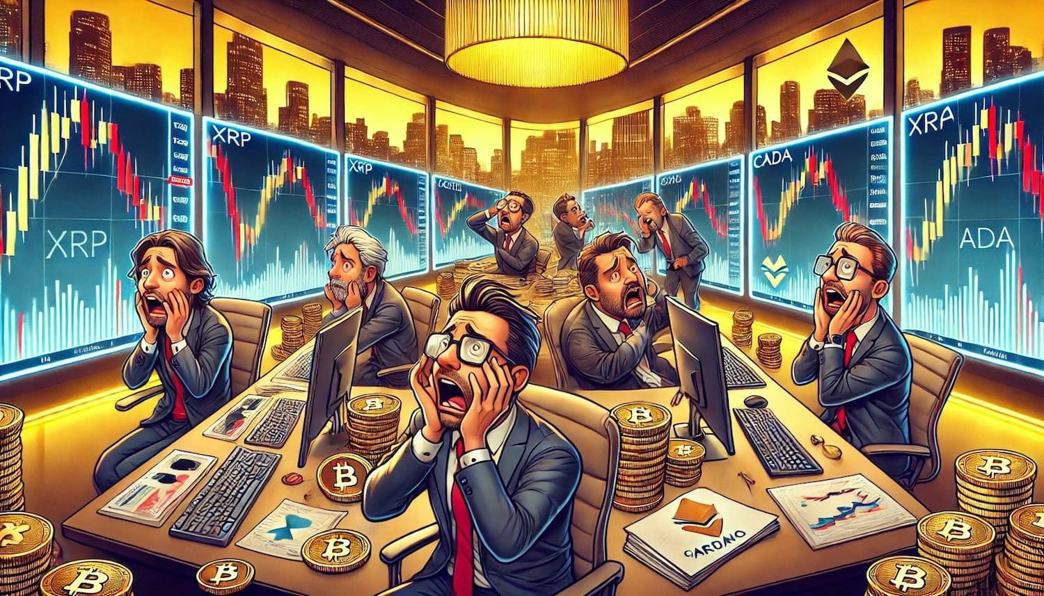 XRP, Cardano лідирують в падінні ринку серед масштабних ліквідацій
