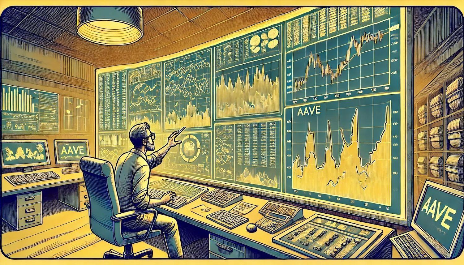 DeFi Tokens AAVE en CRV Geven Positief Sentiment - Analist
