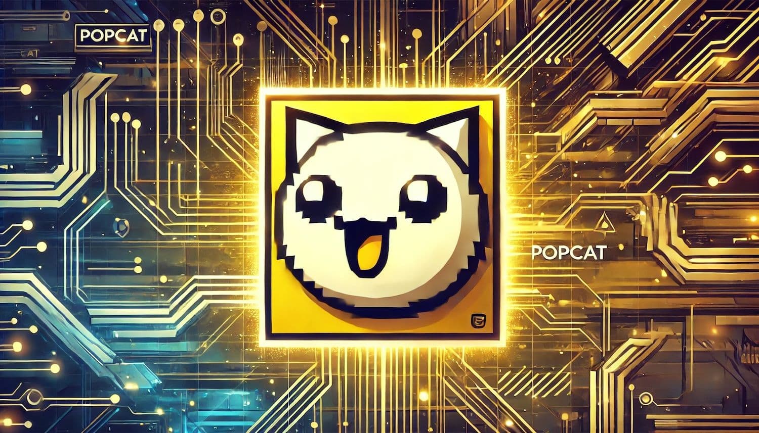 Solana의 POPCAT 토큰, 밈 시장 변화 속 뒤처지다
