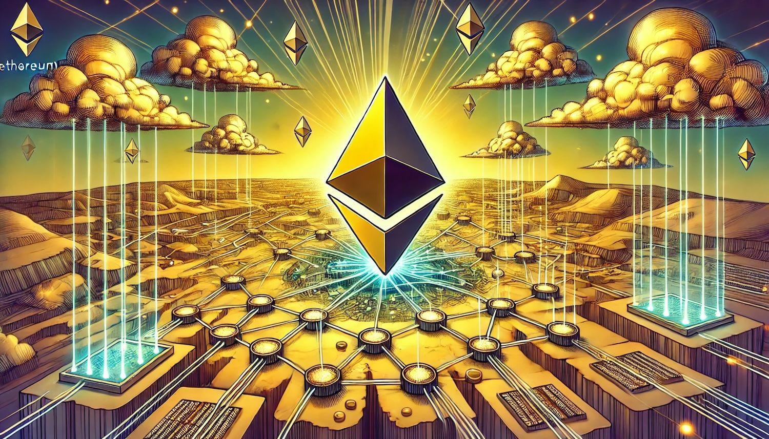 Ethereum steeg naar een hoogste punt in 4 maanden van $3,500
