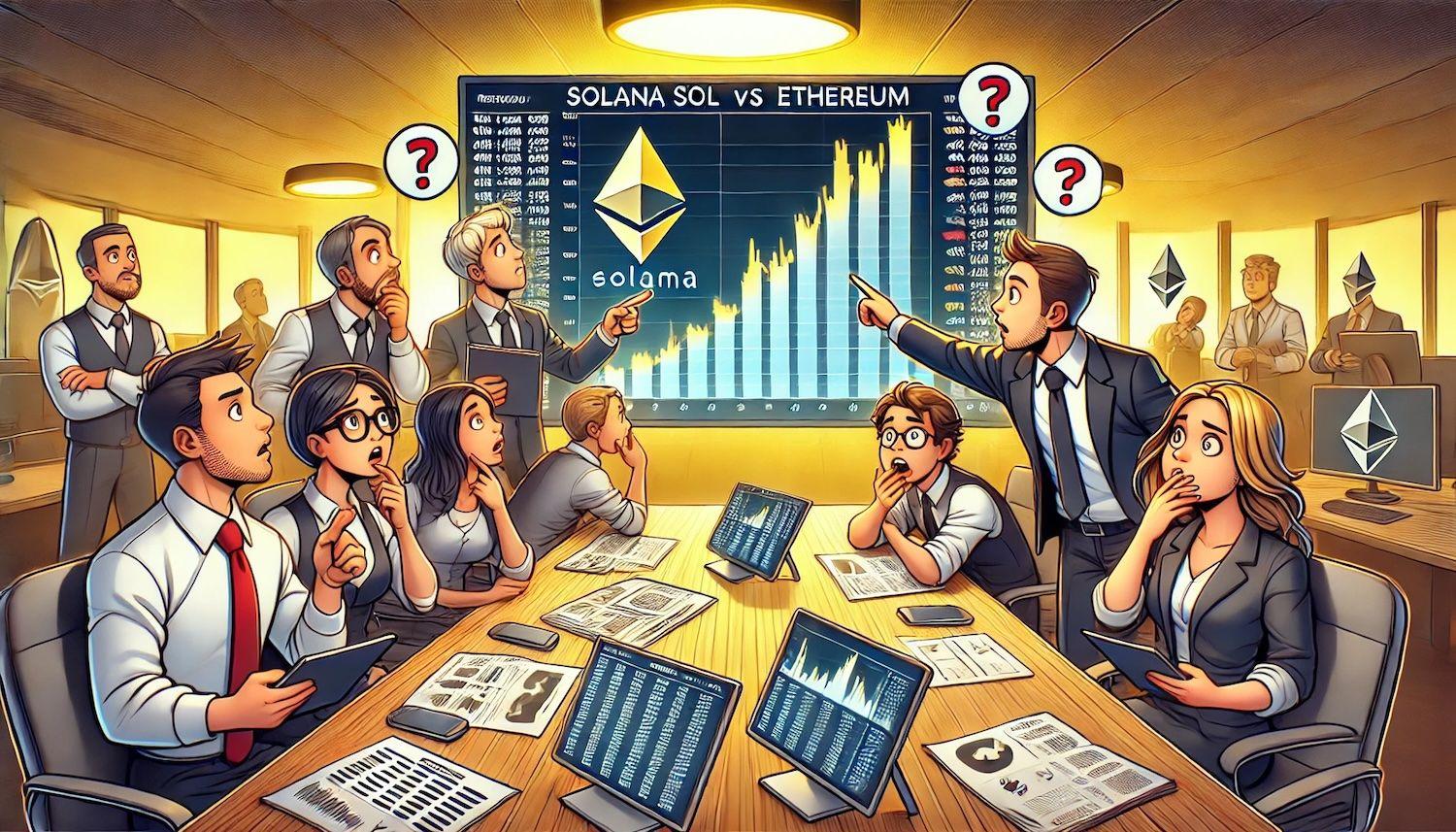 El rendimiento de Solana se queda atrás de Bitcoin y Ethereum: Glassnode explica por qué
