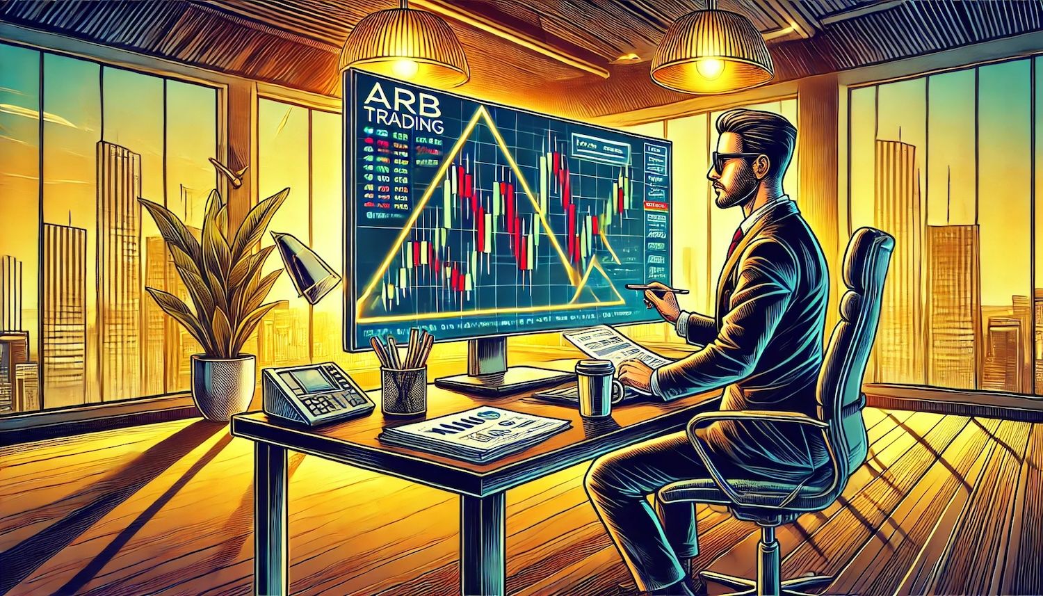 Yellow news: Arbitrum's Triangle Pattern Signals Possible 46% Rally, Says Crypto Analyst