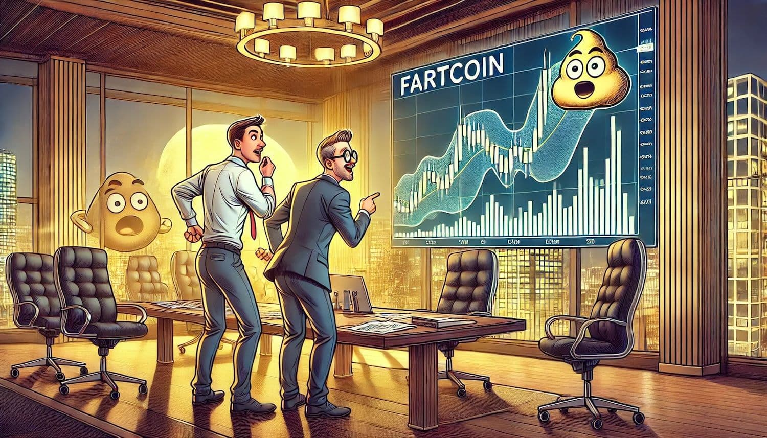 FARTCOIN se dispara para liderar las ganancias del  mercado con una subida del 35%
