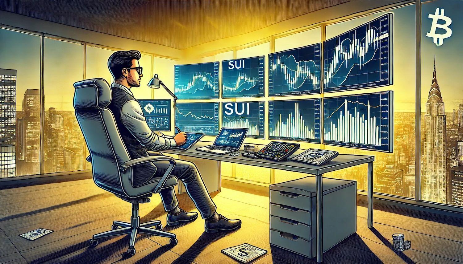 SUI Mantém o Impulso, Supera Principais Criptomoedas
