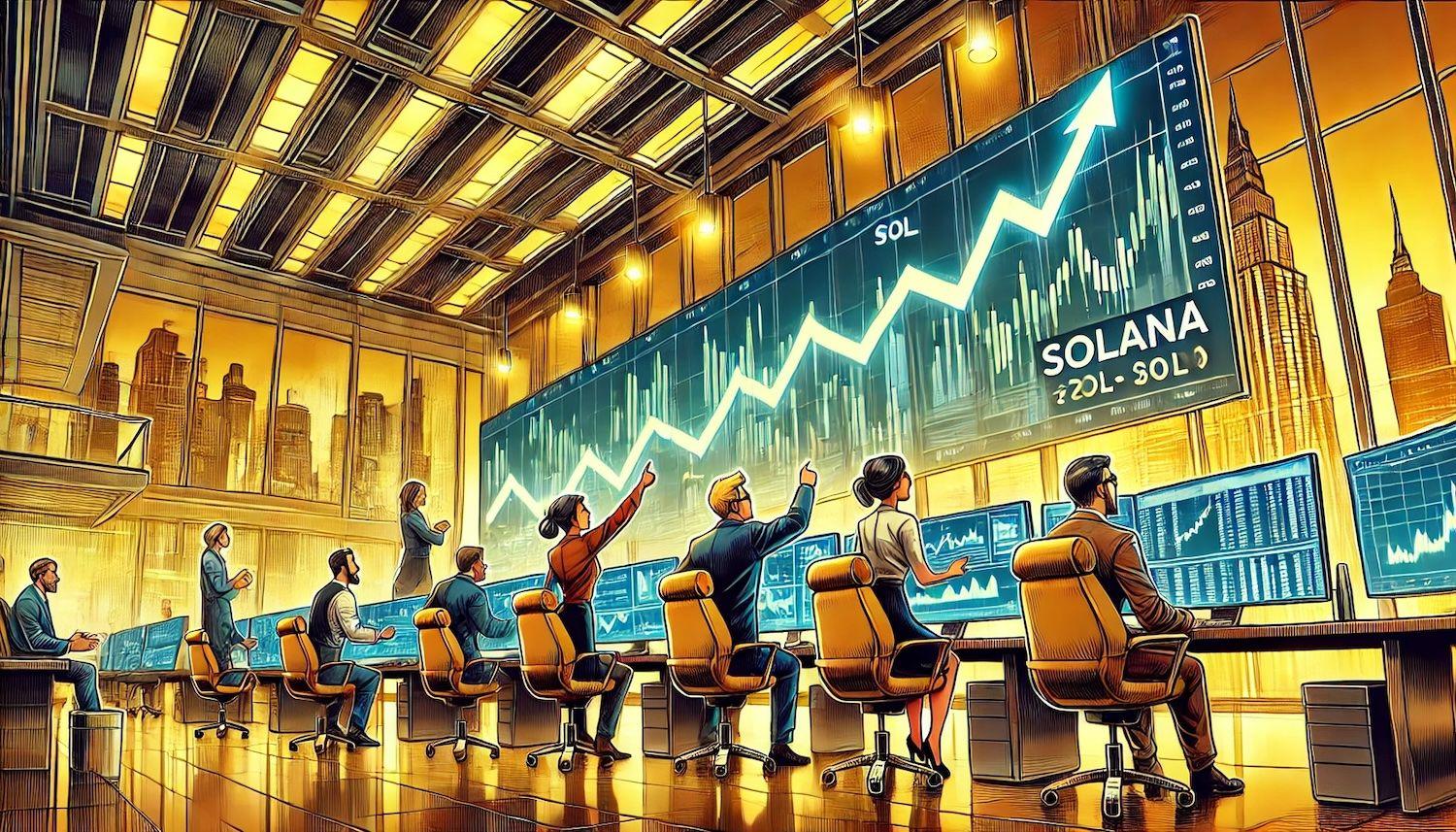 Solana atinge novo ATH após 3 anos, de olho no valor de mercado do USDT
