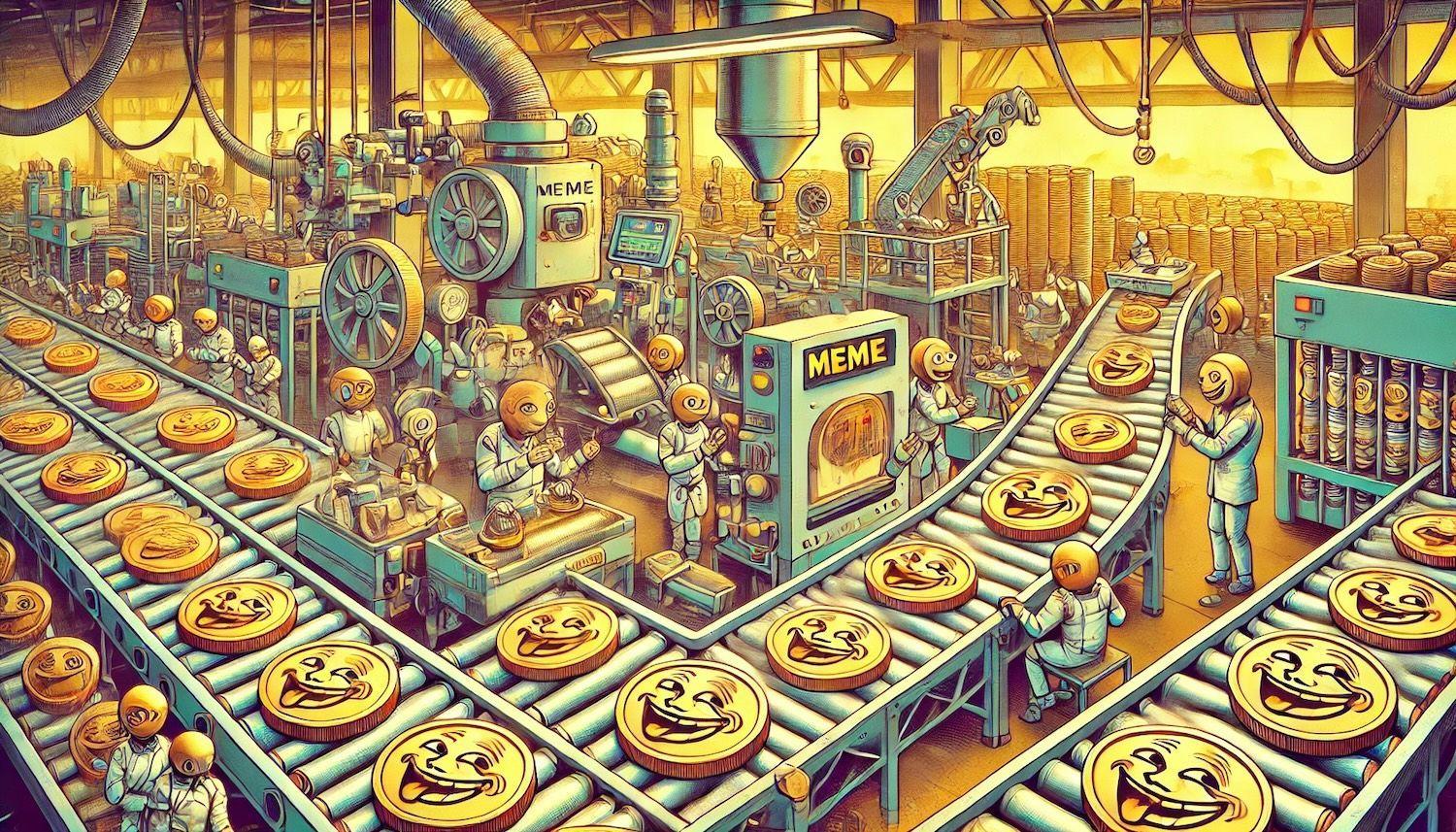 Mania Koin Meme Kembali? Pump.fun Sekarang Mewakili 51% dari Semua Token Solana
