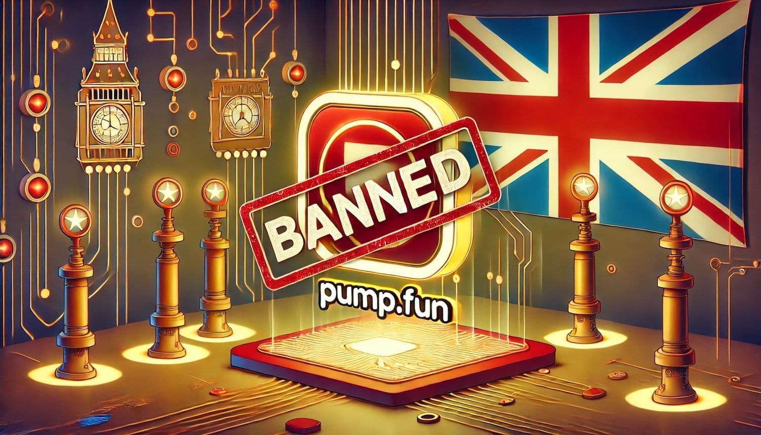 Pump.fun、規制警告を受けイギリスの暗号通貨トレーダーを突然禁止
