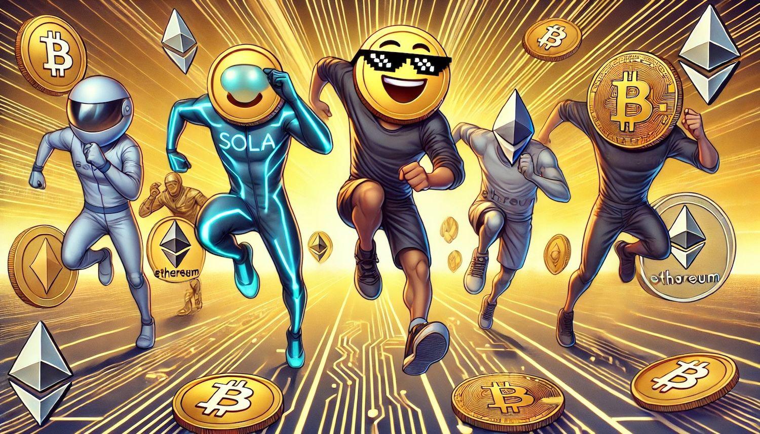 Il Mercato degli Altcoin si Riscalda  Durante il Rally di Bitcoin,  Confronti con il Crollo del 2021
