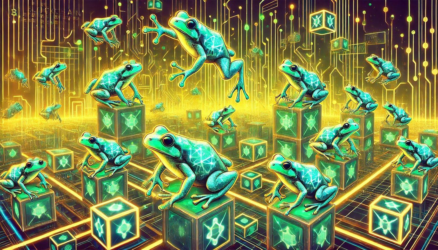 Efrogs добавляет ENS субдомены по мере достижения CROAK 10,000 держателей
