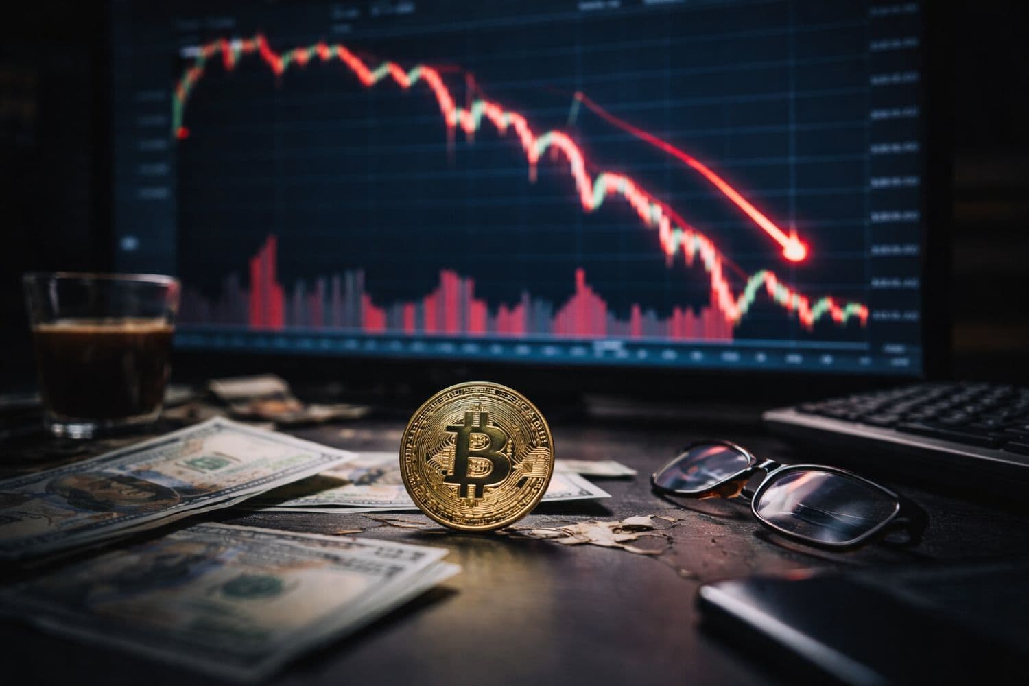 Bitcoin entra em zona de capitulação após queda de 40%, dizem analistas
