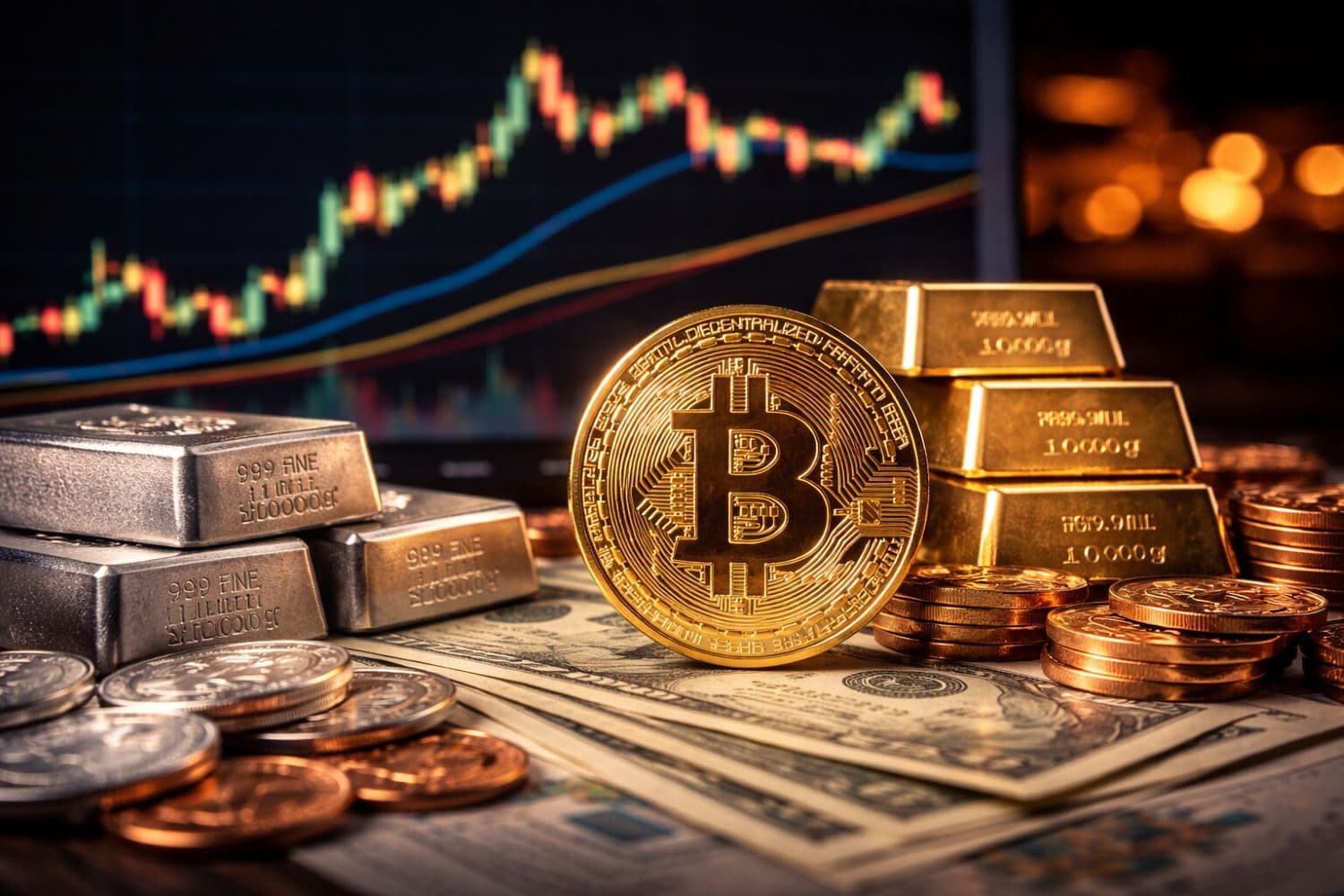 Chúng ta có đang ở ngưỡng thị trường giá xuống khi thanh khoản crypto suy kiệt còn kim loại đồng loạt tăng giá?
