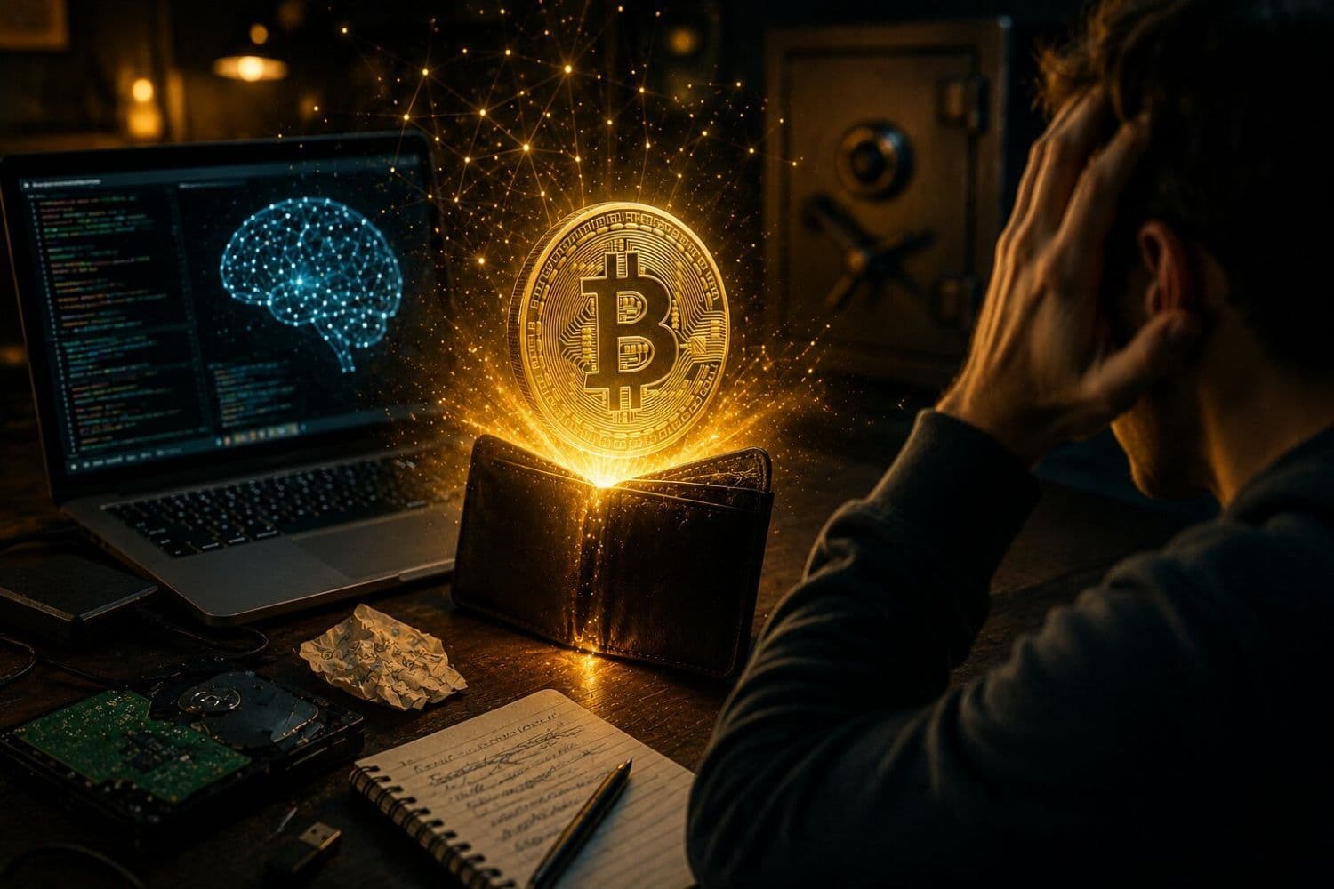 在 7 兆次密碼嘗試失敗後，AI 協助解鎖封塵十年的比特幣財富
