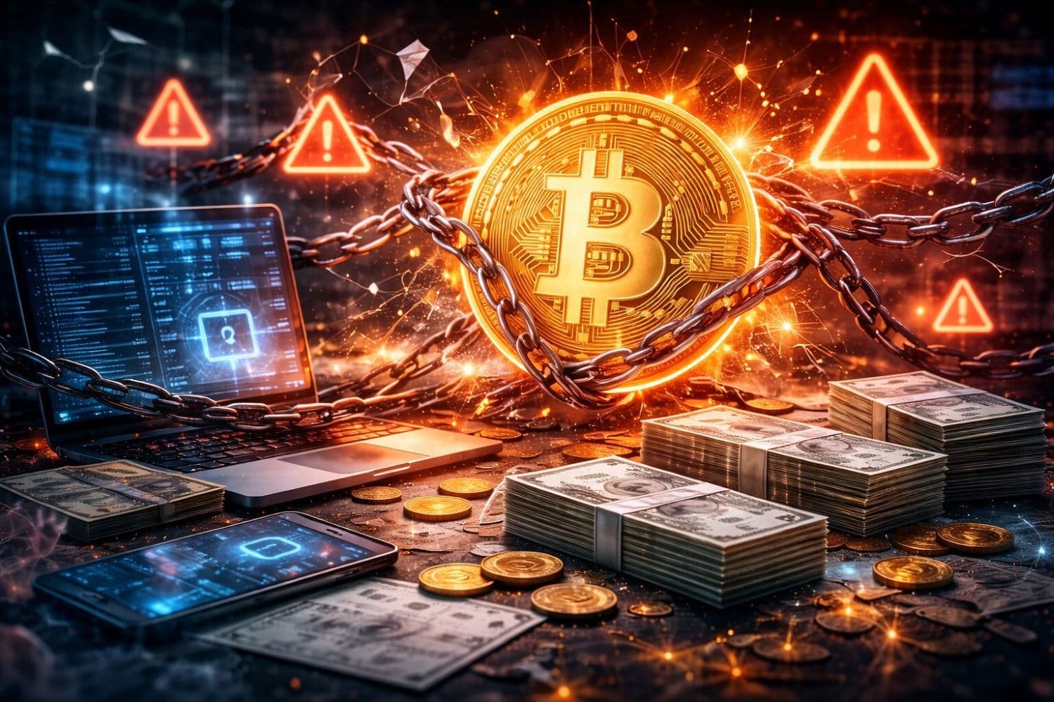 المليارات تلاشت في عمليات احتيال العملات المشفّرة العام الماضي، هذا ما اكتشفه مكتب التحقيقات الفيدرالي
