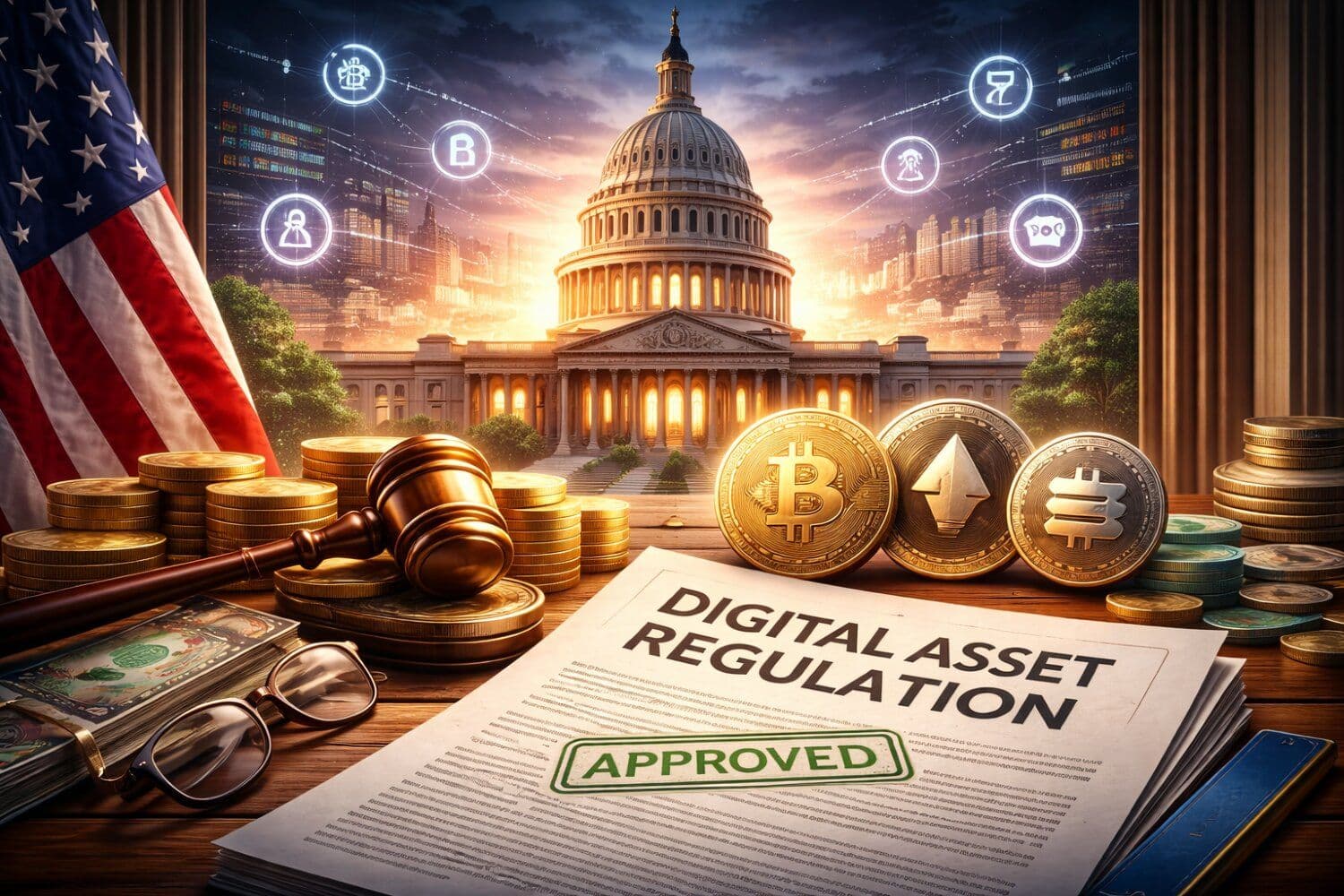 El proyecto de ley que podría desbloquear legalmente billones en cripto tiene tres semanas de vida
