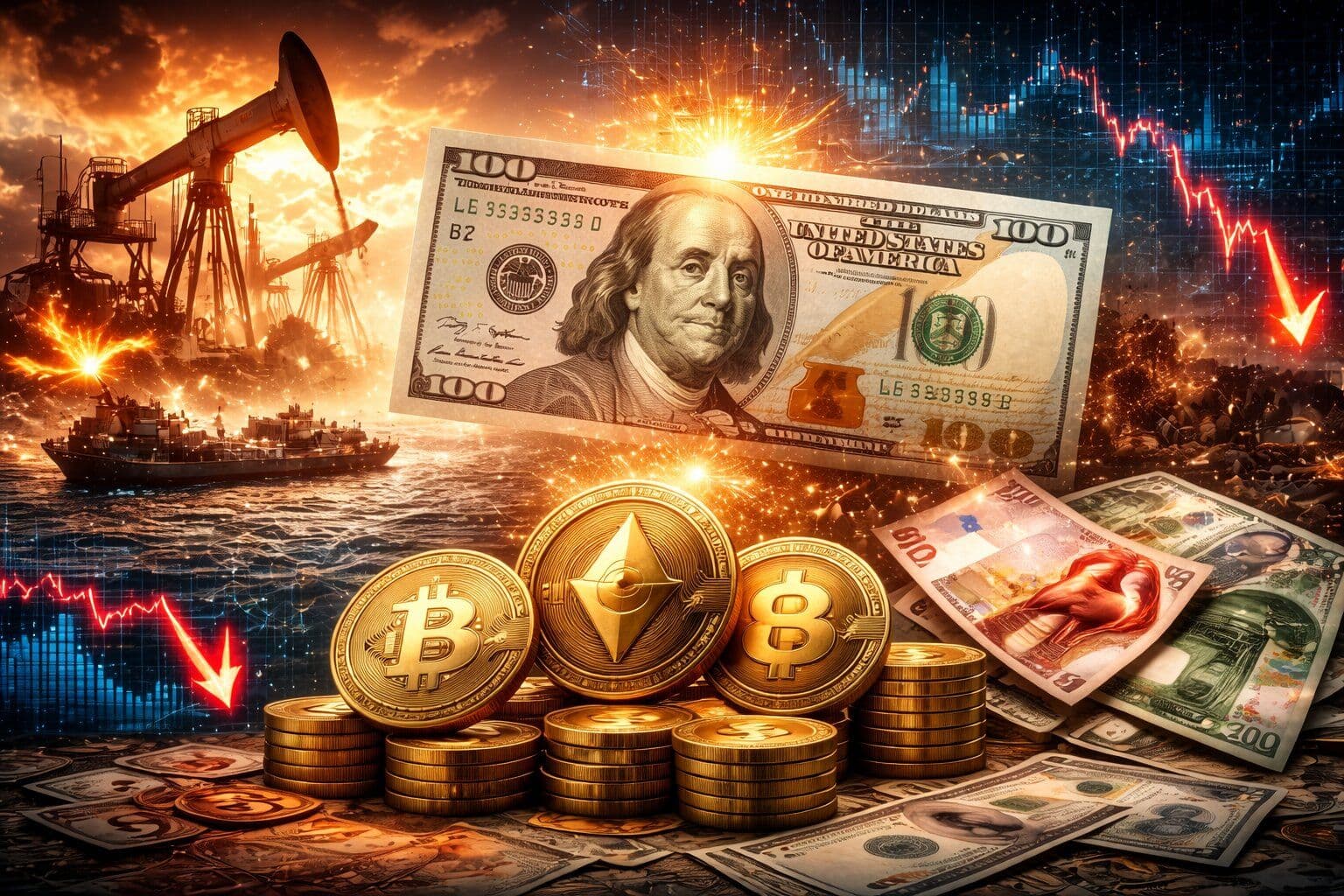 ทำไมยุโรปและเอเชียต้องรับภาระสงคราม ขณะที่ดอลลาร์แข็งค่าขึ้น
