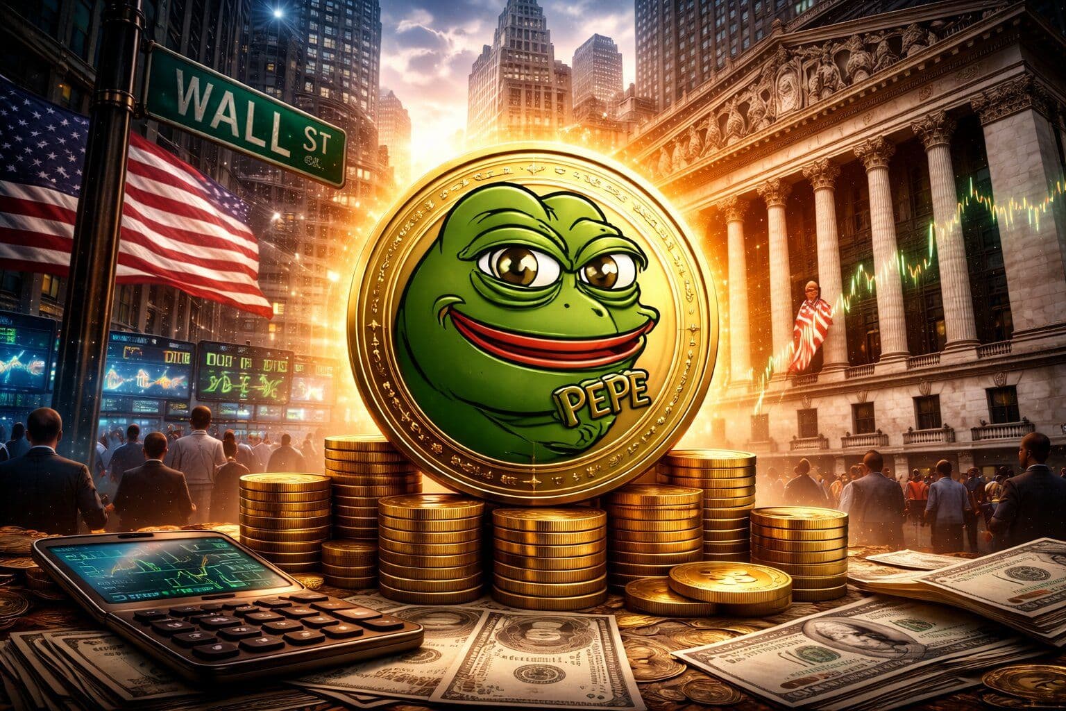 От шутки до ETF? Уолл-стрит-момент PEPE поднимает большие вопросы
