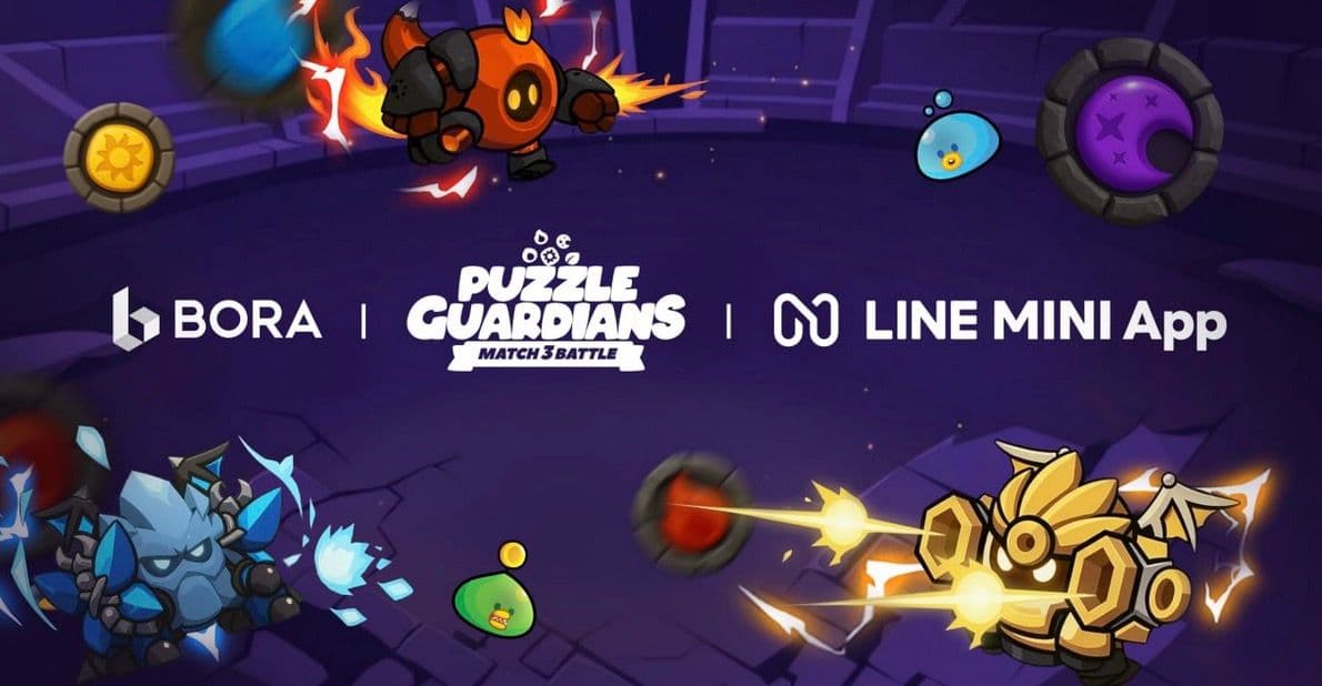 METABORA GAMES Launches 'Puzzle & Guardians' as a LINE MINI App in Japan