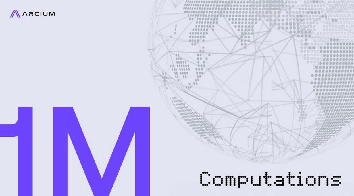Arcium Hits 1 Million Computations as ZINC, powered by Arcium, Breaks Solana's Top 3 by Revenue