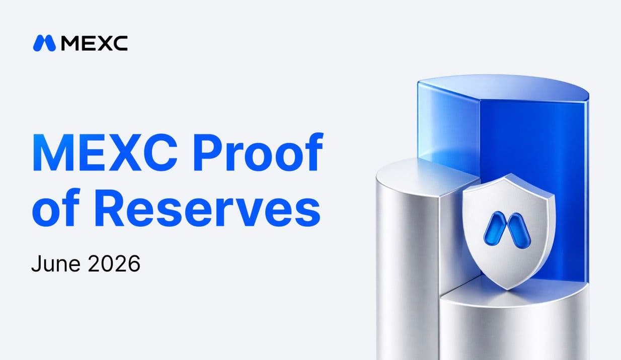 MEXC Releases June 2026 Proof of Reserves with 156.5% Average Reserve Ratio Across Major Assets