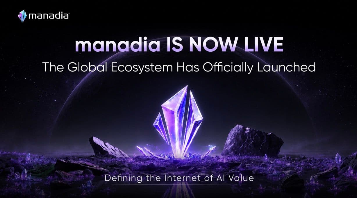 manadia Global Launch: A Trusted AI Prediction Ecosystem Enters the Era of Value Internet