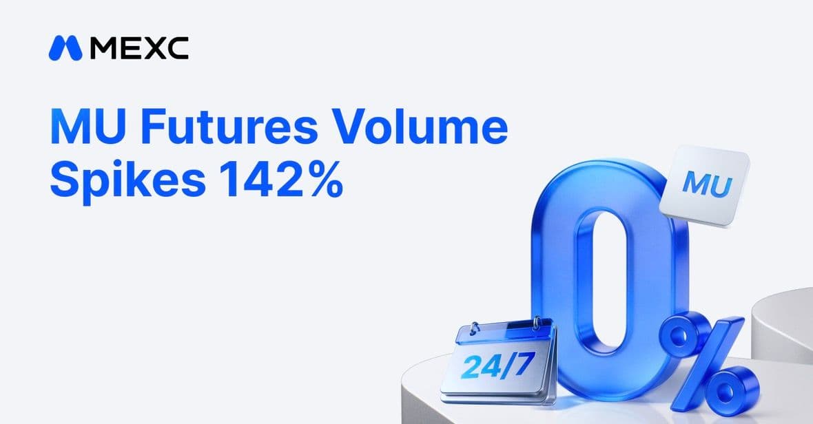 MEXC Reports 142% Volume Surge for MU Futures Following Record Micron Earnings Beat