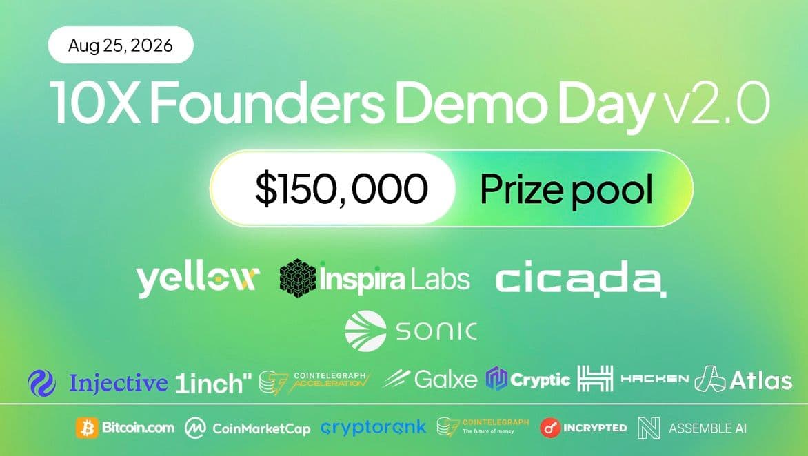 Inspira Labs, Yellow and Cicada Launch 10X Founders Demo Day v2.0