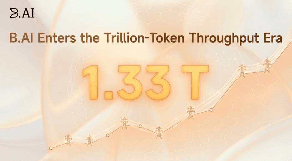 Cracking 1.33 Trillion Daily Tokens: B.AI Powers the "AI Grid" with Full-Stack Infrastructure to Fuel the Agentic Era 