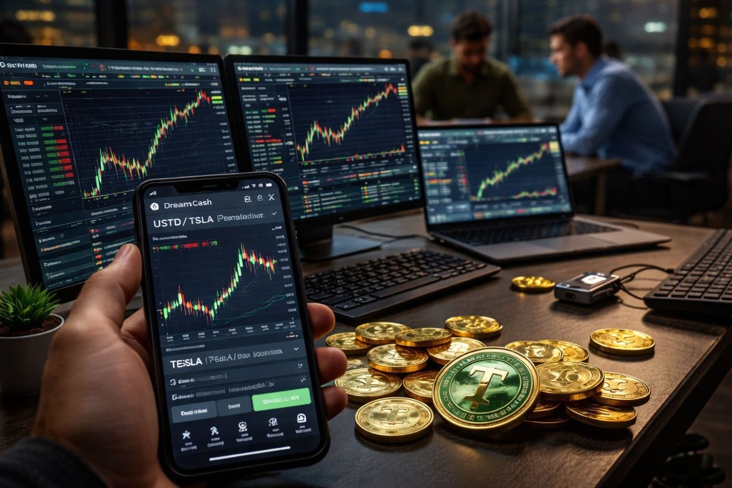 Tether steunt Dreamcash voor lancering van door USDT gedekte equity-perpetuals op Hyperliquid
