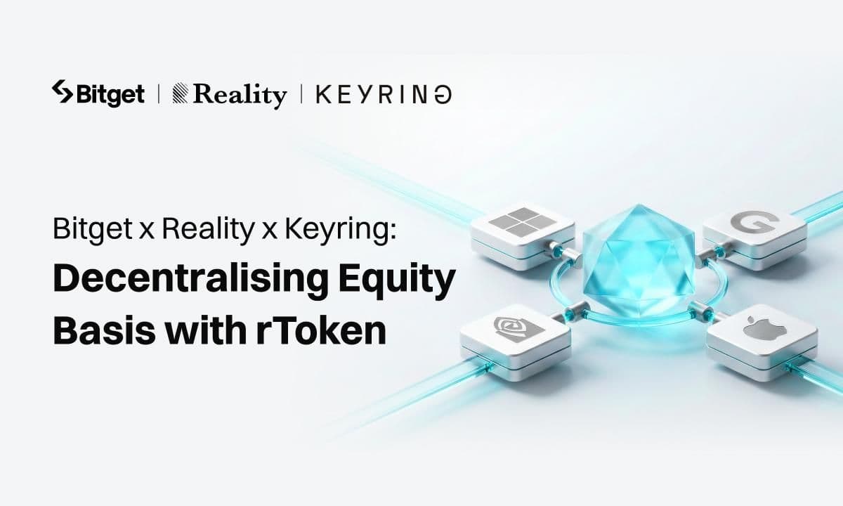 Bitget, Reality and Keyring Brings the First Fully Defi Equity Basis to The Market