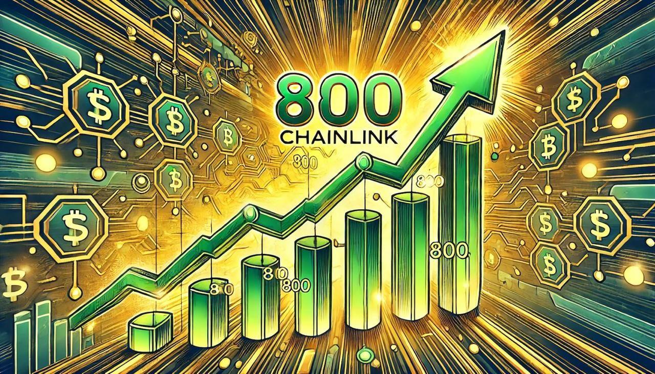 Chainlink 錢包增長加速，有望衝上 $800
