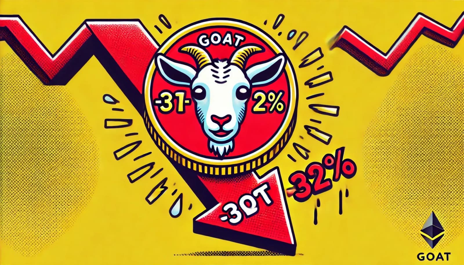 Аналітики прогнозують, що GOAT може впасти до рівня $0.46, оскільки знижується на 32%
