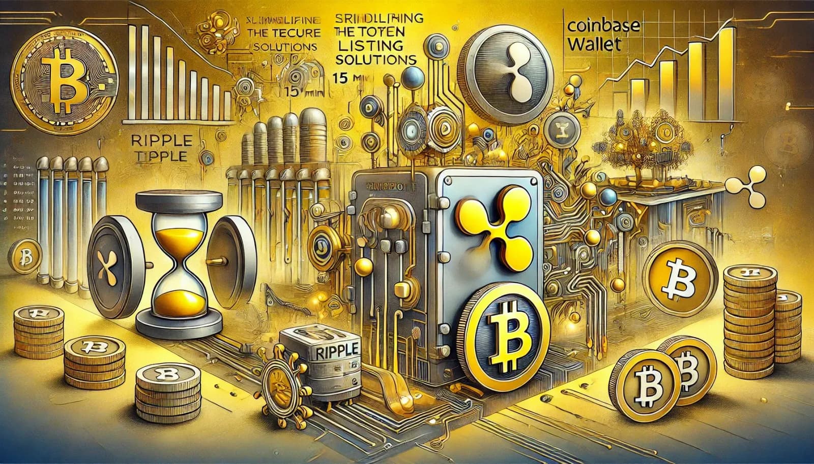 RippleとCoinbaseがPlus Walletの15分トークン上場に続き 新機能を導入
