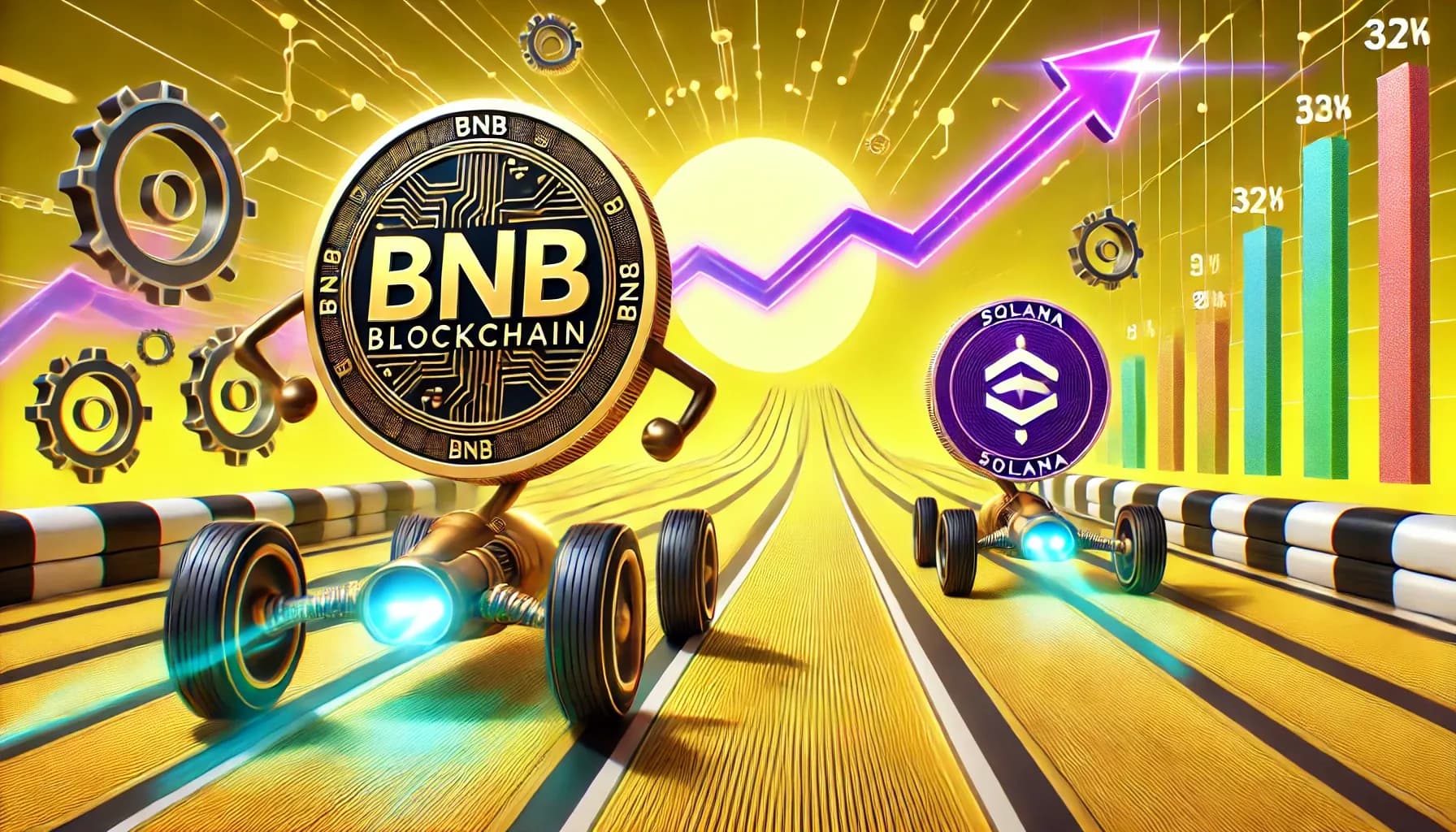 BNB дає відсіч, випереджаючи SOL з 20% приростом
