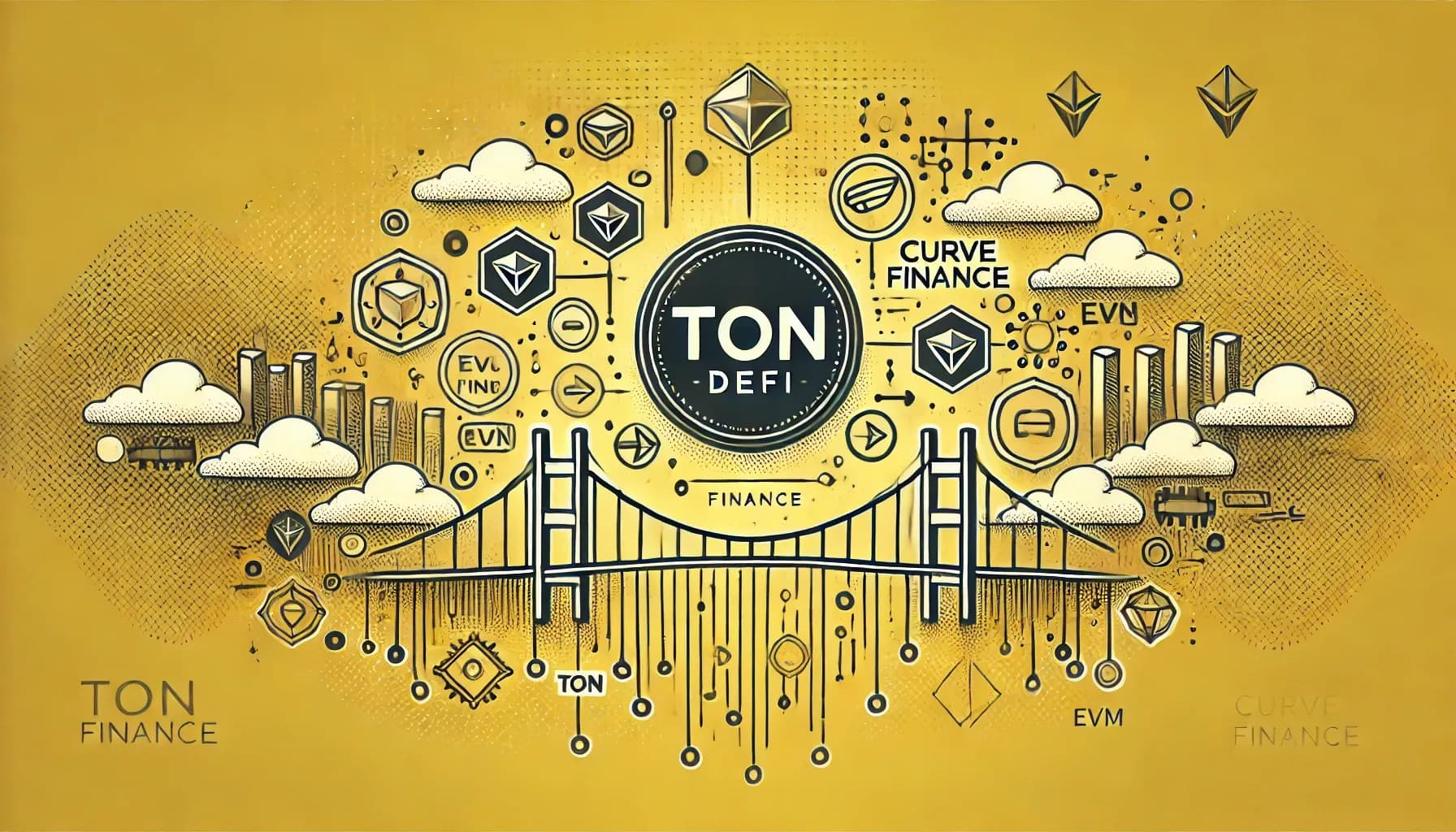 TON DeFi, Curve Finance İş Birliği ile  EVM ile Aradaki Boşluğu Kapatmayı Hedefliyor
