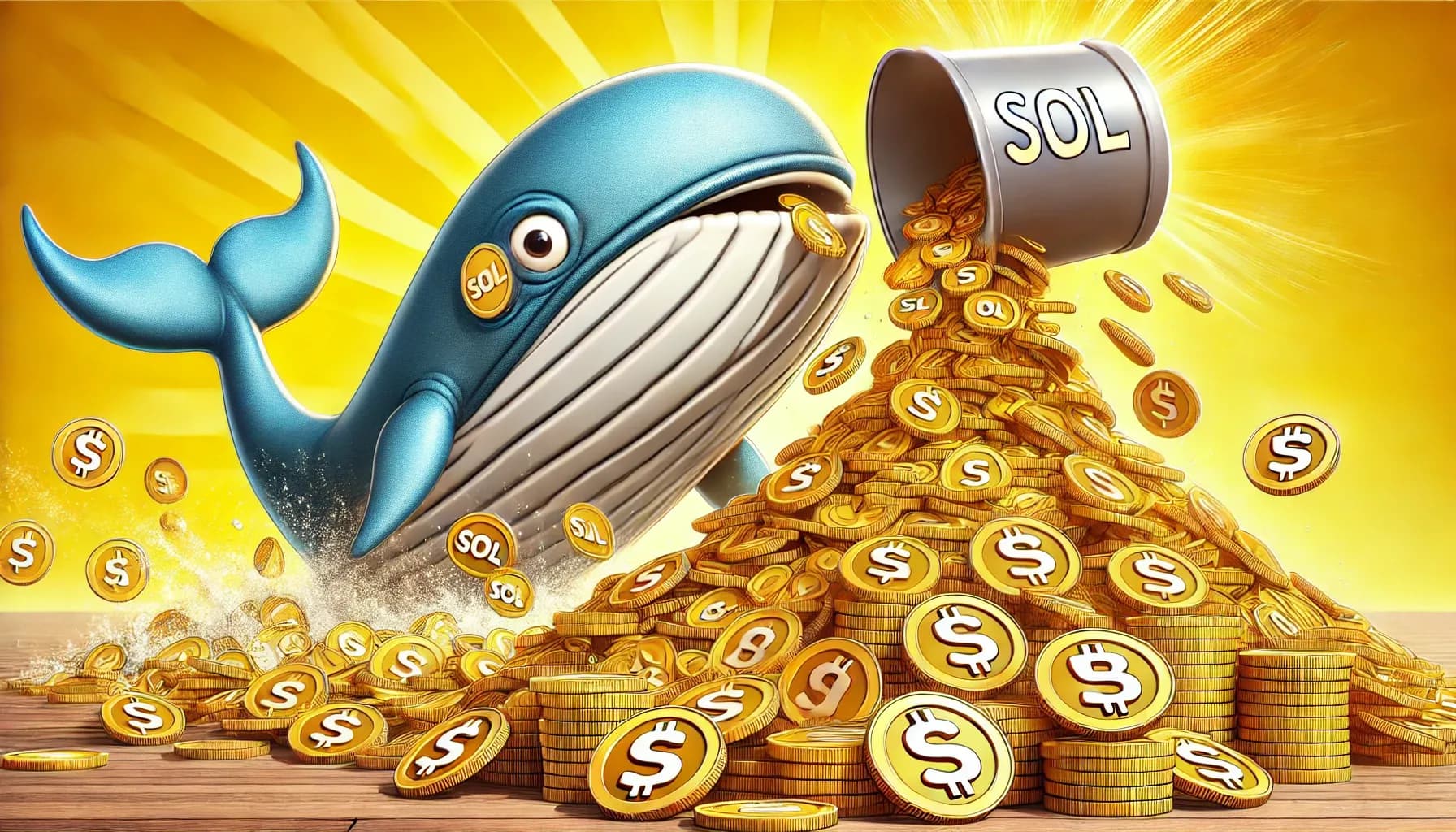 Трейдер сбрасывает 1000 токенов  Solana, чтобы купить ICO WallitIQ на  Ethereum
