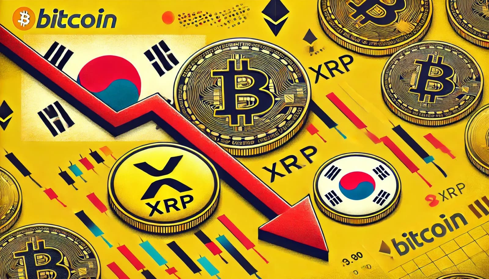 XRP y Bitcoin caen un 30% en Upbit tras la declaración de ley marcial de emergencia en Corea del Sur
