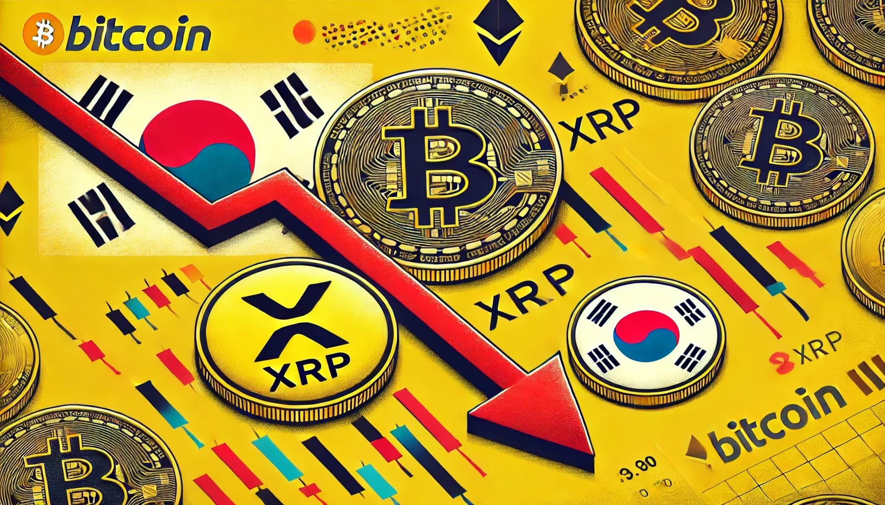 XRP ve Bitcoin, Güney Kore'nin Acil Durum Sıkıyönetimi İlan Etmesi Üzerine Upbit'te %30 Düştü
