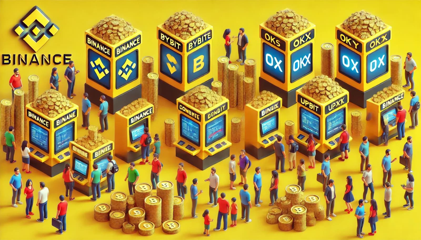 Binance kontrolliert die Hälfte des Kryptobörsenmarkts und hat nun 250 Millionen Nutzer
