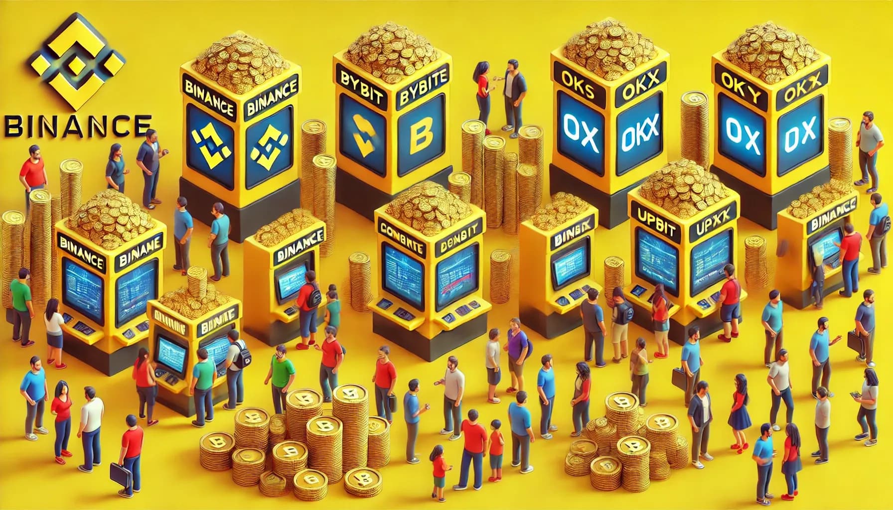Binance Controls Half of Crypto Exchange Market Now, Boasts 250M Users