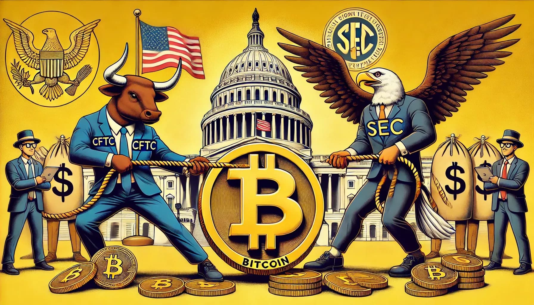 ستتولى هيئة تداول السلع الآجلة الرقابة الكاملة على الصناديق المتداولة في السوق الفوري  تحت إدارة ترامب
