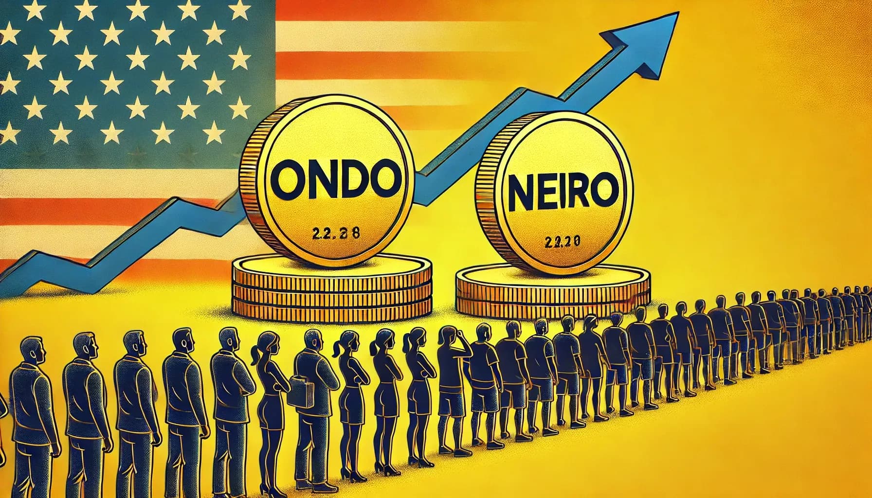 Trump zaferiyle ilgili yükselişin ardından  ONDO ve NEIRO'da analistler daha fazla artış  öngörülüyor.
