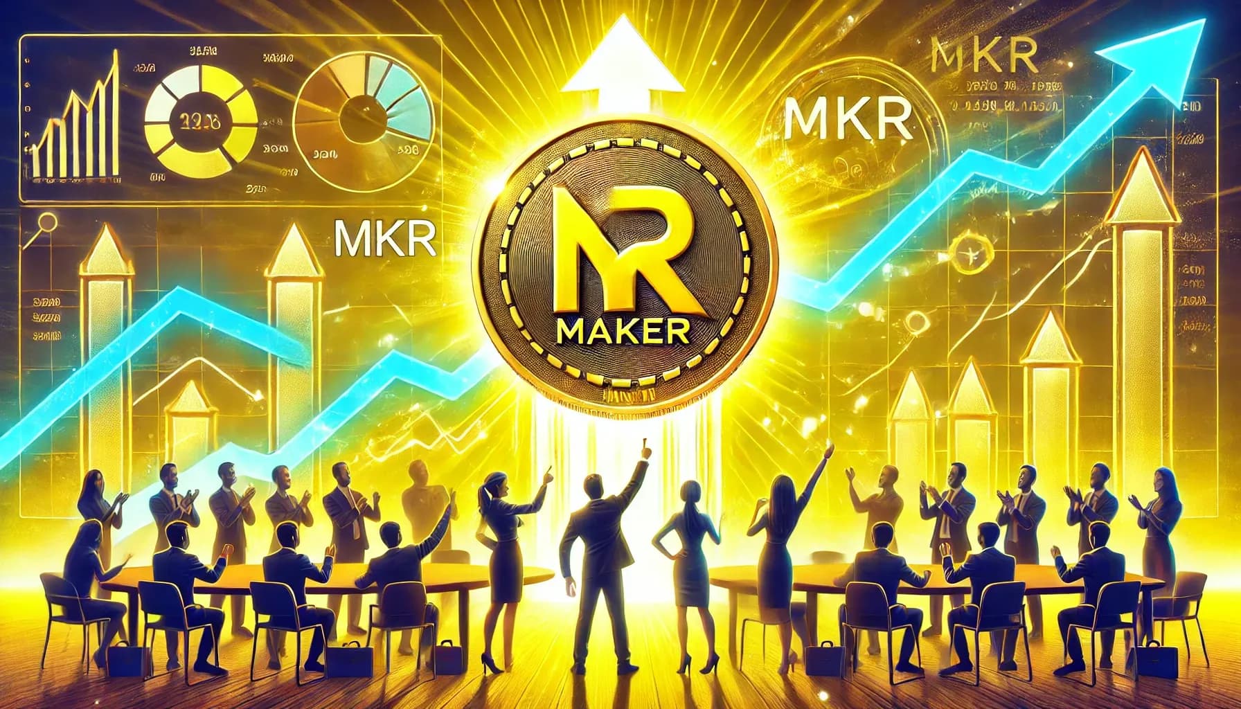 Maker visa alvo de $3200 após teste de resistência chave
