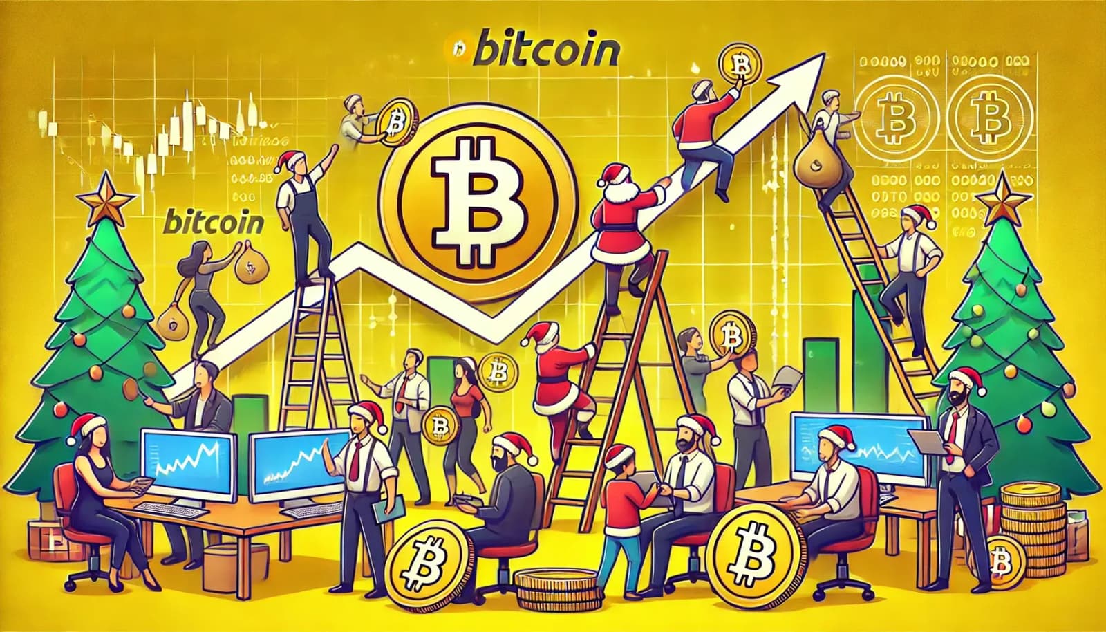 Crypto marktdaling  een tijdelijke angst  in afwachting van  eindejaars Santa Rally
