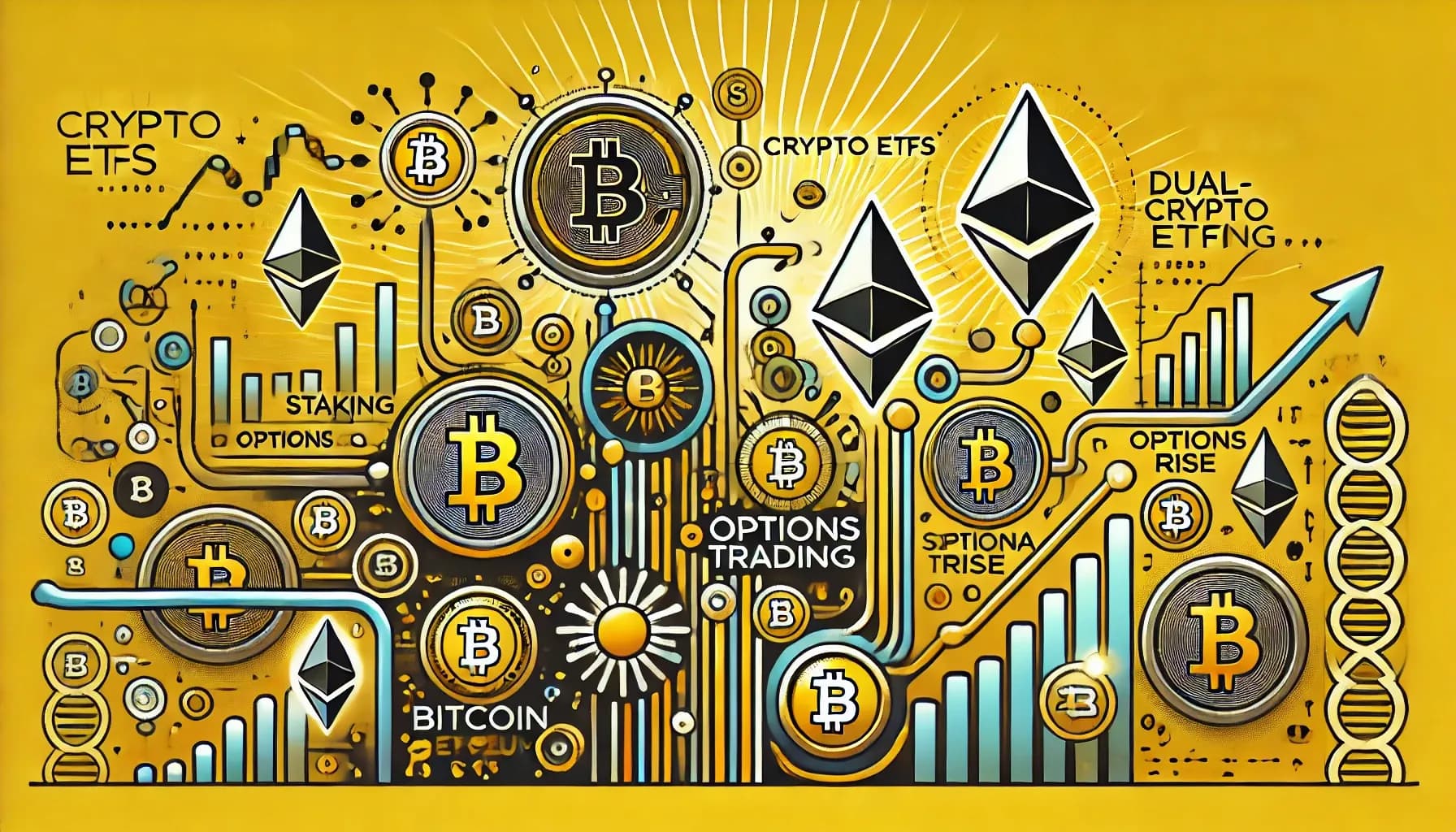 Топ 5 прогнозів щодо крипто-ETF,  які змінять ринок у 2025 році
