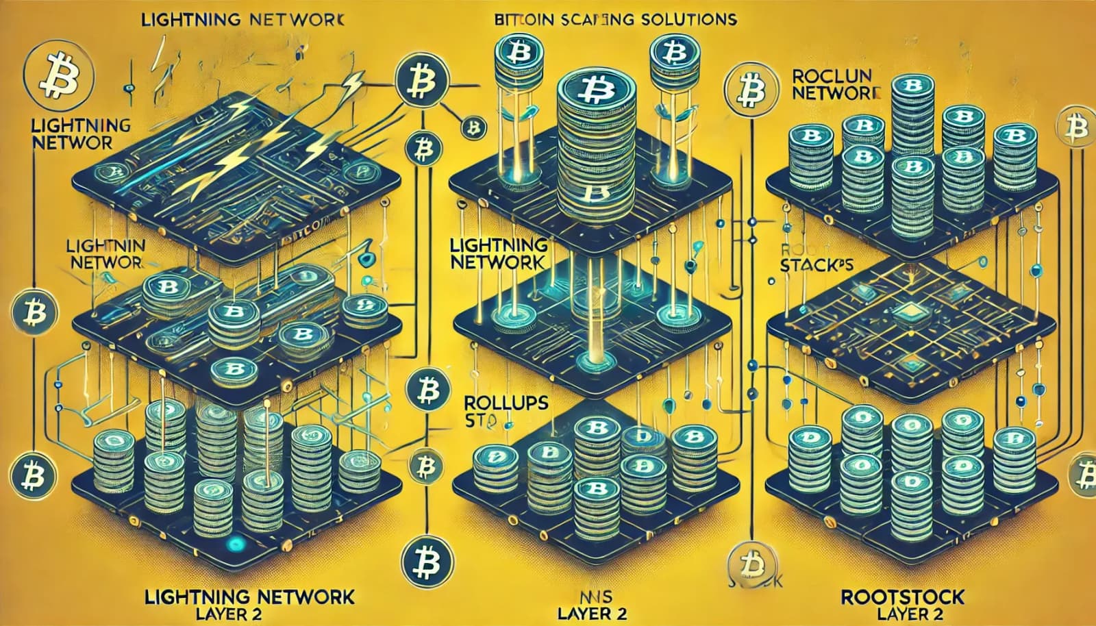Top 4 Bitcoin Scaling Solutions That Will Change the Crypto Market in 2025